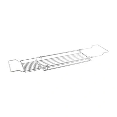 Kennedy International Bathtub Caddy In Silver