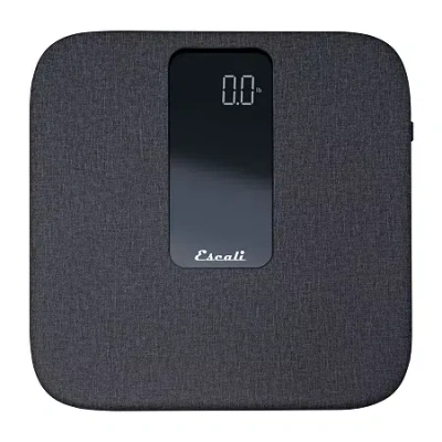 Escali Comfort Step Anti-slip Bathroom Scale In Gray