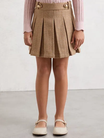 Reiss Brown Molly Skirt In Brown