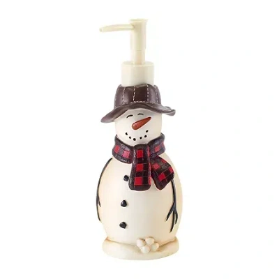 Avanti Snowman Gathering Soap Dispenser In Sand