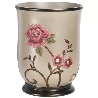 Popular Bath Larrisa Trash Can In Red