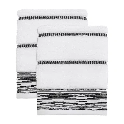 Nicole Miller Sydney 2-pc. Hand Towel In White