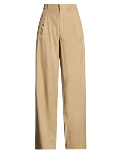 Drykorn Woman Pants Sand Size 28w-34l Cotton, Viscose In Multi