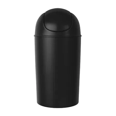Umbra 10.25 Gallon Trash Can In Black