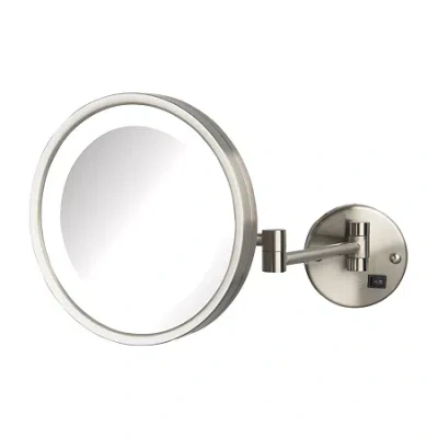 Jerdon 5x Wall Mount Mirror In Gray