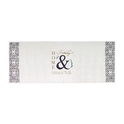 Avanti Modern Farmhouse Bath Rug In Multi