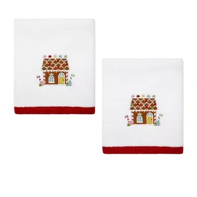 Avanti Sweet Treat 2-pc. Hand Towel In White
