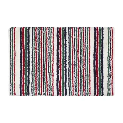 Izod Nordic Bath Rug In Multi