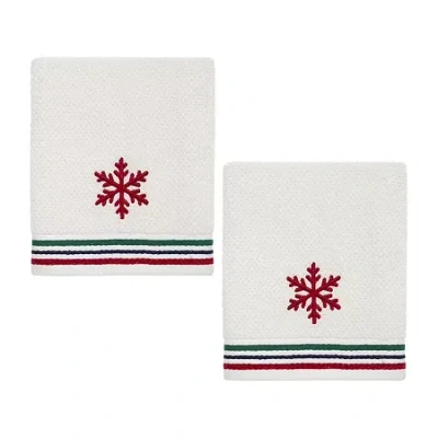 Izod Nordic 2-pc. Hand Towel In White