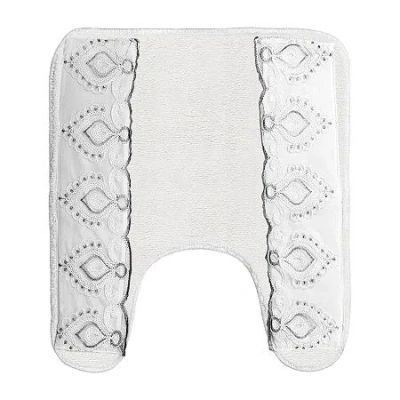 Popular Bath Monaco Bath Contour Rug In White