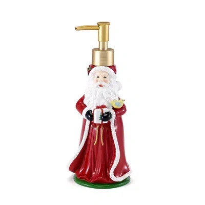Avanti Spode Christmas Tree Soap/lotion Dispenser In Red