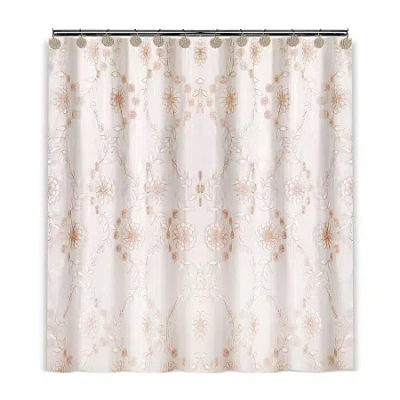 Popular Bath Rose Vine Shower Curtain In Sand