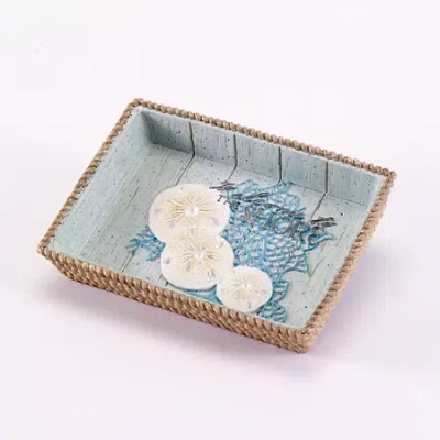 Avanti Beachcomber Soap Dish In Green