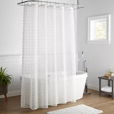 Stratford Park Athena Shower Curtain In White