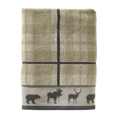 Saturday Knight Grand Teton Bath Towel In White