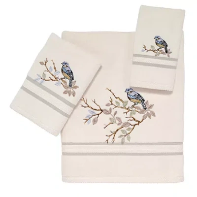 Avanti Love Nest Bath Towel Collection In White