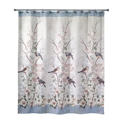 Avanti Love Nest Shower Curtain In Multi