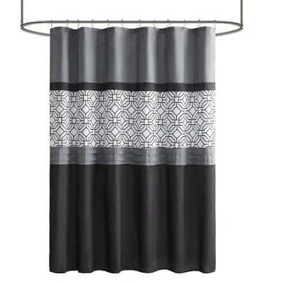 510 Design Shane Shower Curtain In Gray