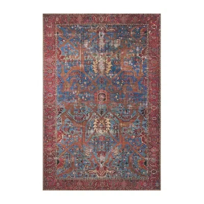 Loloi Loren Indoor Rectangular Accent Rug In Blue