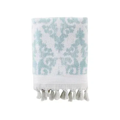Saturday Knight Neutral Nuances Mirage Bath Towel In Blue
