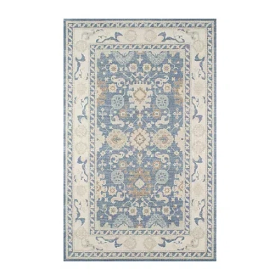 Momeni Anatolia Design No. 3 Indoor Rectangular Accent Rug In Blue