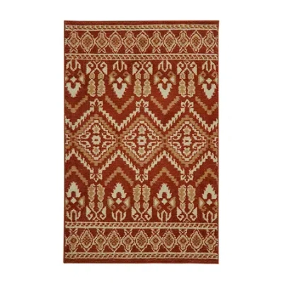 Riviera Home Mahalo Tribal Hand Tufted Rectangular Accent Indoor Rugs In Brown