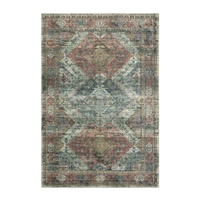 Loloi Skye Indoor Rectangular Accent Rug In Orange