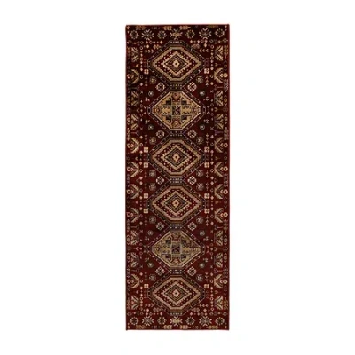 Riviera Home Eden Tradition Hand Tufted Rectangular Accent Indoor Rugs In Red