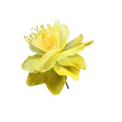 Northlight 30'' Yellow And Green Spring Floral Artificial Craft Stem In Yellow