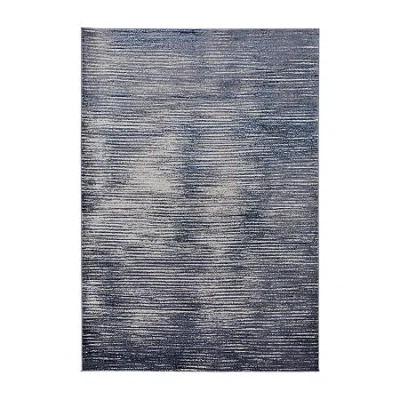 Weave & Wander Armada Modern Gradient And Ombre Indoor Rectangular Area Rug In Blue