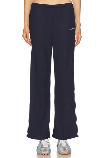 Sporty And Rich Serif Logo Track Pant In Multi