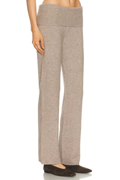 Skims Cashmere Pant In Animal Print
