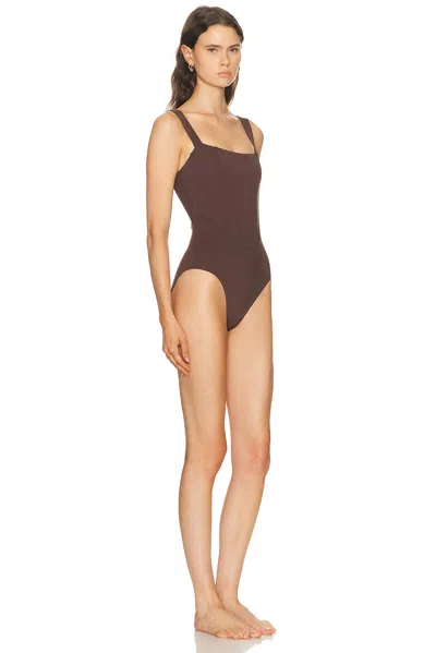 Staud Adelaide One Piece In Brown