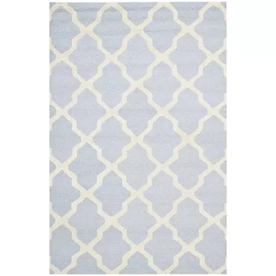 Safavieh Gale Wool Rectangular Rug In Blue