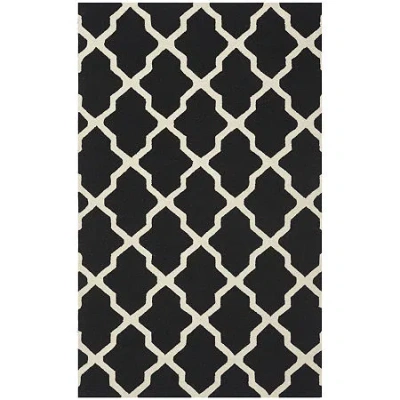 Safavieh Gale Wool Rectangular Rug In Black