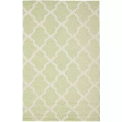 Safavieh Gale Wool Rectangular Rug In Green