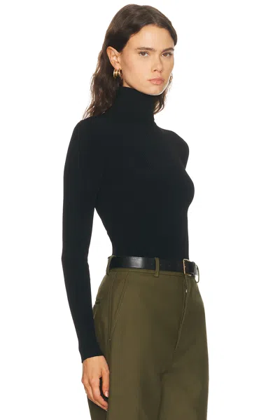 Wardrobe.nyc Matte Turtleneck Top In Multi