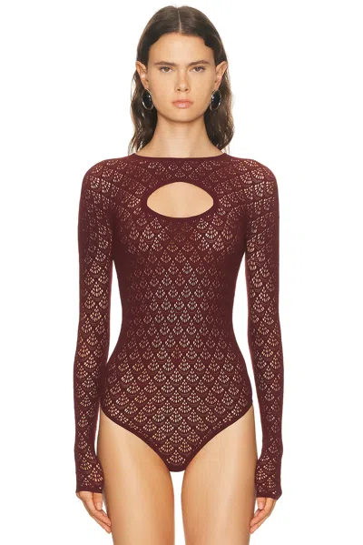 Wolford Mermaid Net String Bodysuit