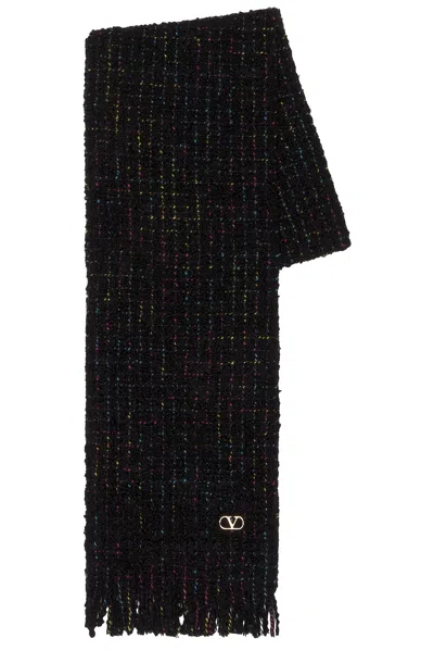Valentino Cashmere Lana Jacquard Scarf