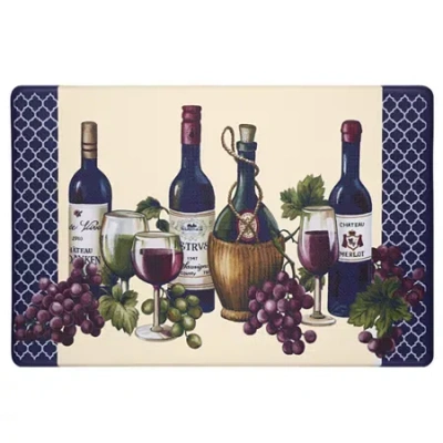 Achim Chateau Anti-fatigue 18"x30" Kitchen Mat In Multi
