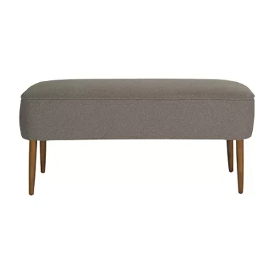 Safavieh Levi Accents Upholstered Bench In Gray