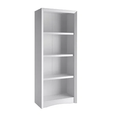Corliving Quadra 59" Tall Adjustable Not A Bookshelf Bookshelf In White