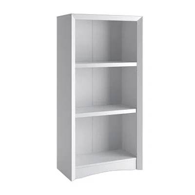 Corliving Quadra 47" Tall Adjustable Not A Bookshelf Bookshelf In White