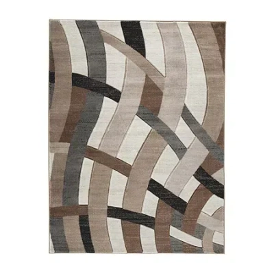 Signature Design By Ashley Jacinth Rug In Brown