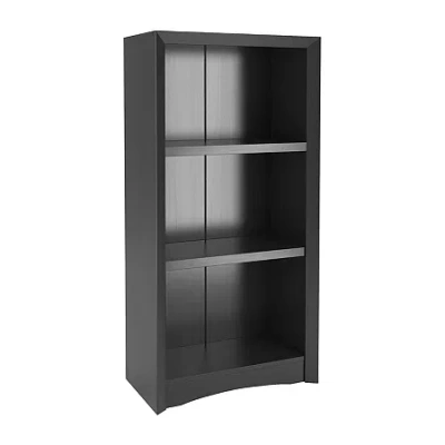 Corliving Quadra 47" Tall Adjustable Not A Bookshelf Bookshelf In Black