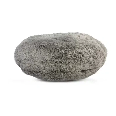 Idea Nuova Heritage Club Round Floor Lounger Bean Bag In Gray