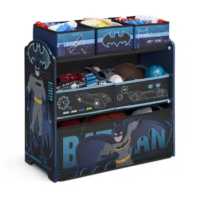 Dc Comics Batman 6-cubby Toy Organizer In Black