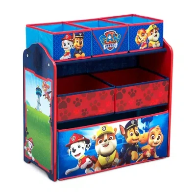 Paw Patrol Kids 6-cubby Toy Organizer In Blue