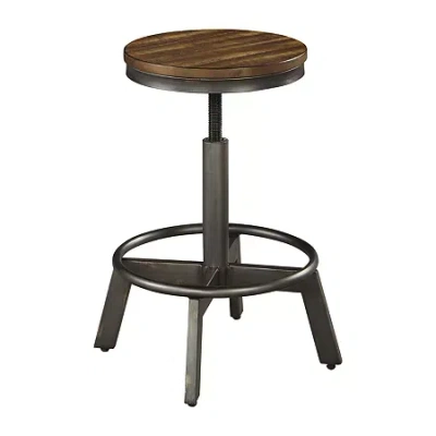 Signature Design By Ashley Torjin Set Of 2 Counter Height Barstools In Brown