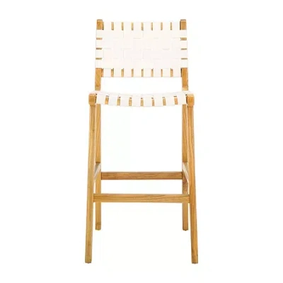 Safavieh Adah Bar Stool In White